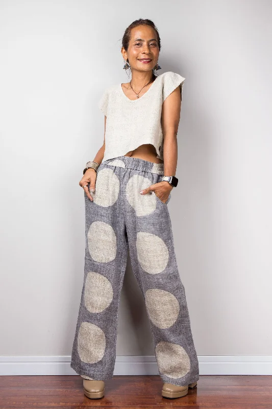 Polka dot pants Sophisticated Women's 