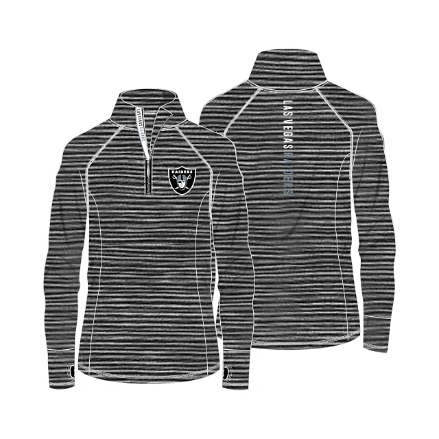 New Era Women's Las Vegas Raiders 1/4 Zip Feminine Women's Soft 