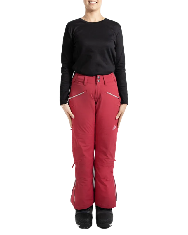 Nobody's Princess Mila Women's Snow Pant Short - Raspberry