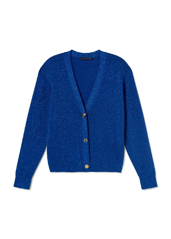Lola Casademunt Lola Short Glitter Detail Cardigan Traditional Women's 