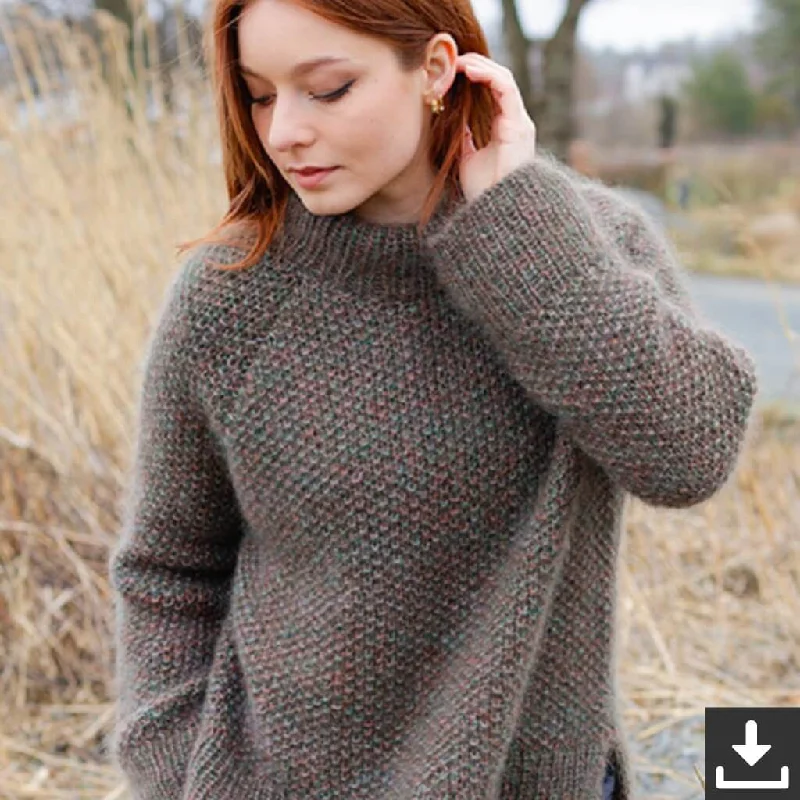 Pullover Forest Trails Sweater Strickset - Drops (PDF)