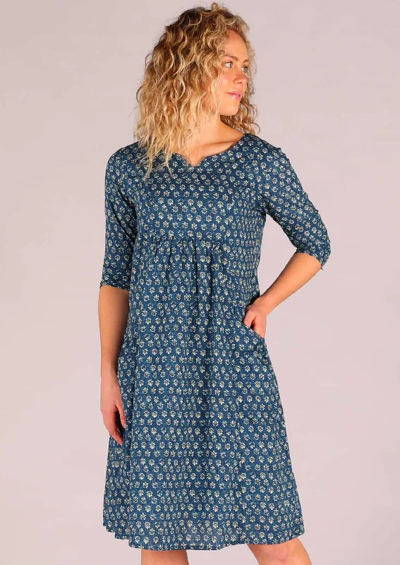 Tilda Dress Bluebell Contemporary 