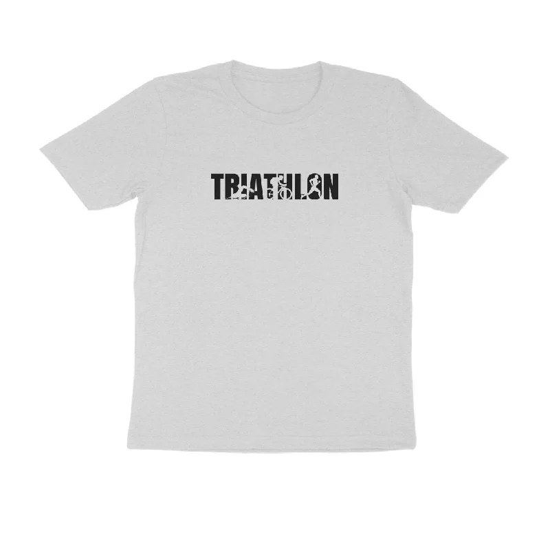 Sport Canvas Triathlon Classic Fit Unisex T-Shirt Feminine Women's Style 