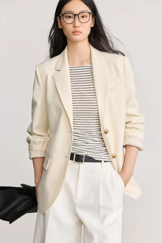 LILY Old Money Botanic Luxe Relaxed Fit Blazer Youthful Women's Pop
