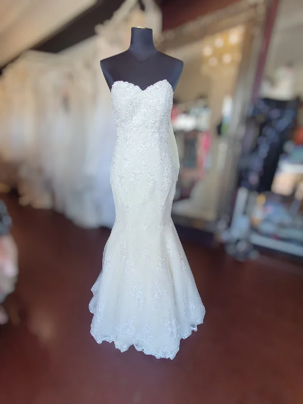 Stella York Strapless Sweetheart Gown