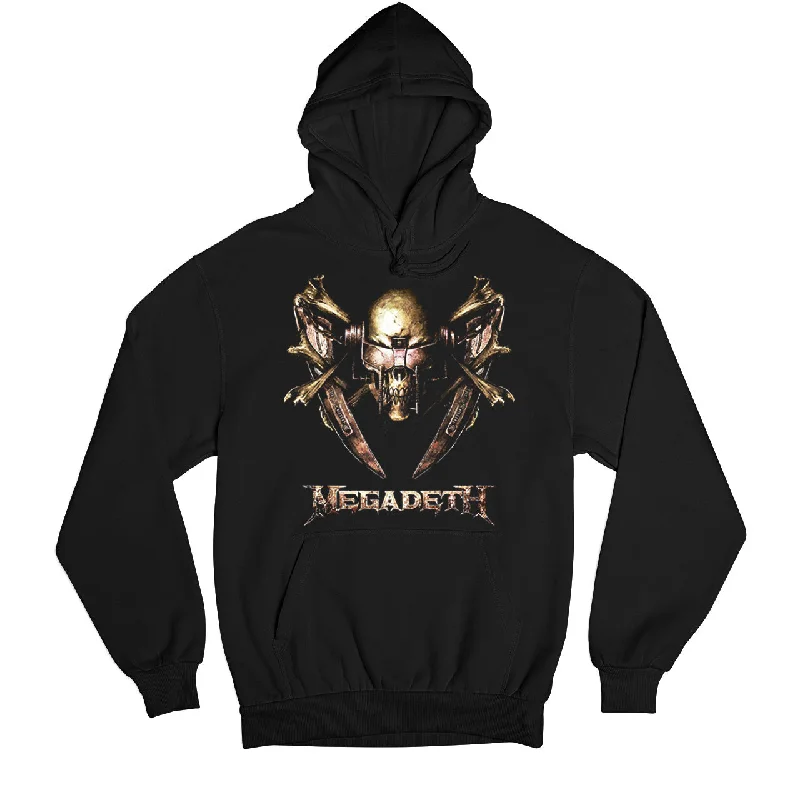 Megadeth Hoodie - On Sale - XS (Chest size 38 IN) Sleek Women's 