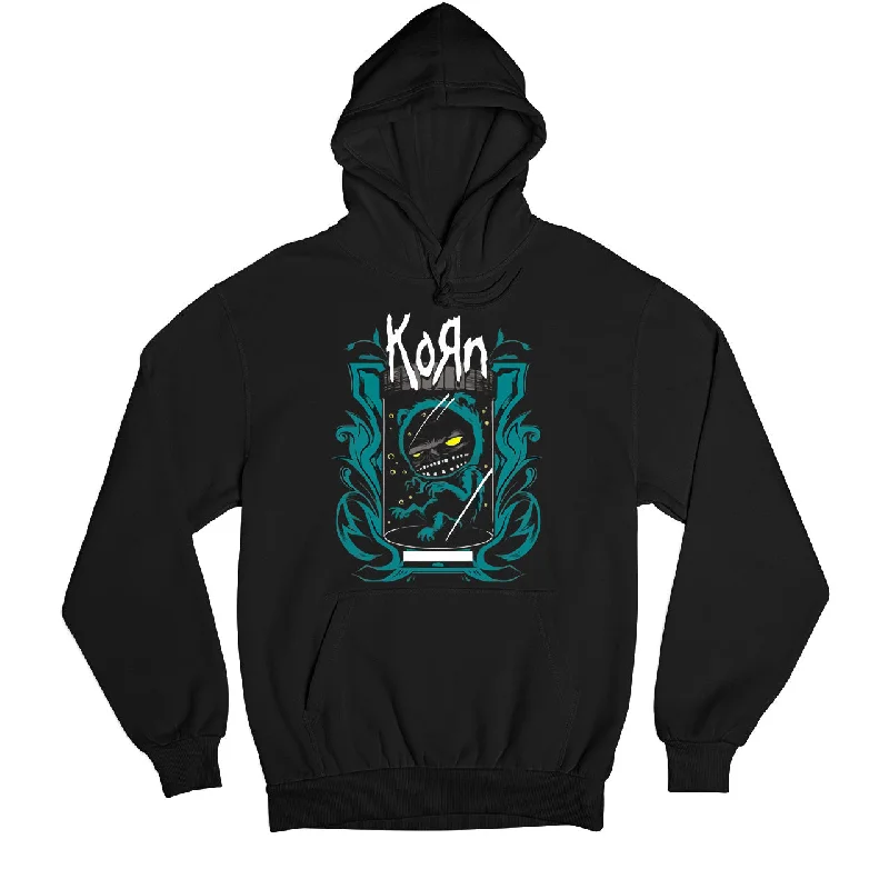 Korn Hoodie - On Sale - L (Chest size 44 IN) Modern Women's Tech