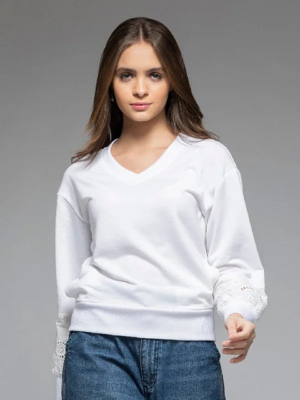 Snow Sweatshirt Geometric
