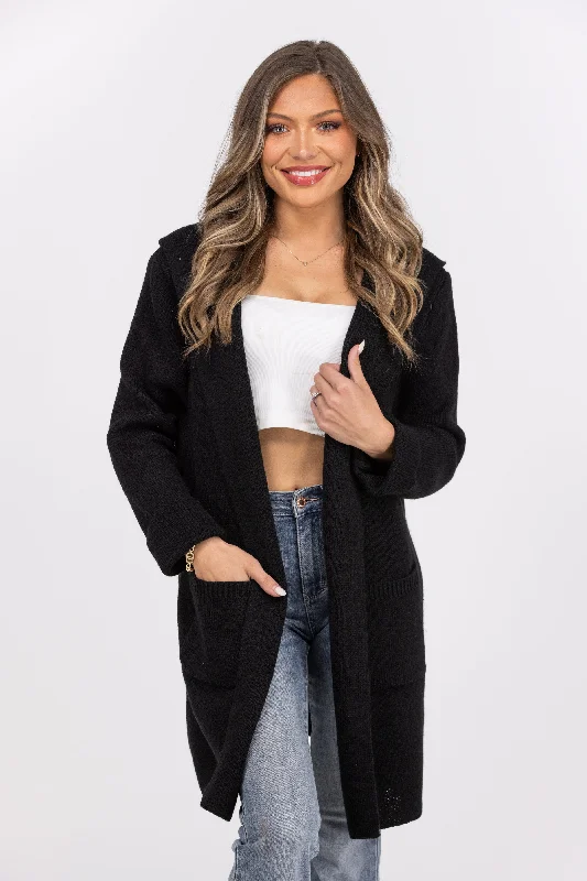 Even the Smallest Strings Women's Open Front Hoodie Streetwear Style for 