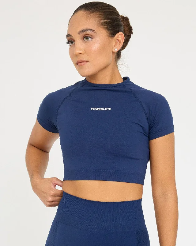 Evolve Seamless SS Crop Top