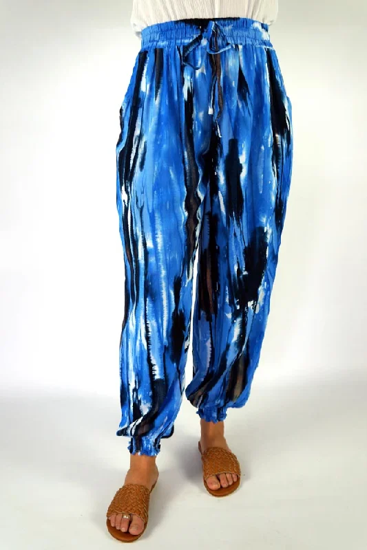 Gypsy Pant "Streaky" Tie Dye Street
