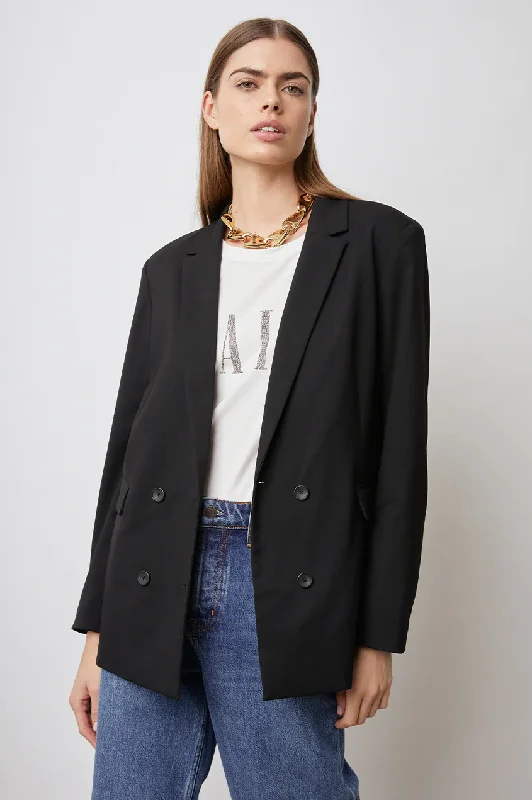 Black Twill Jac Blazer