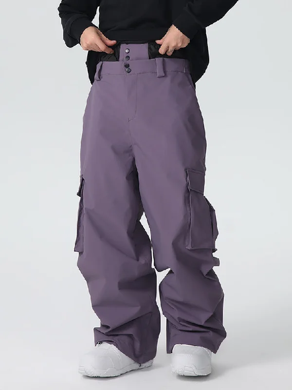 Men's Searipe Durable Mountain Pro All Function Baggy Snow Pants