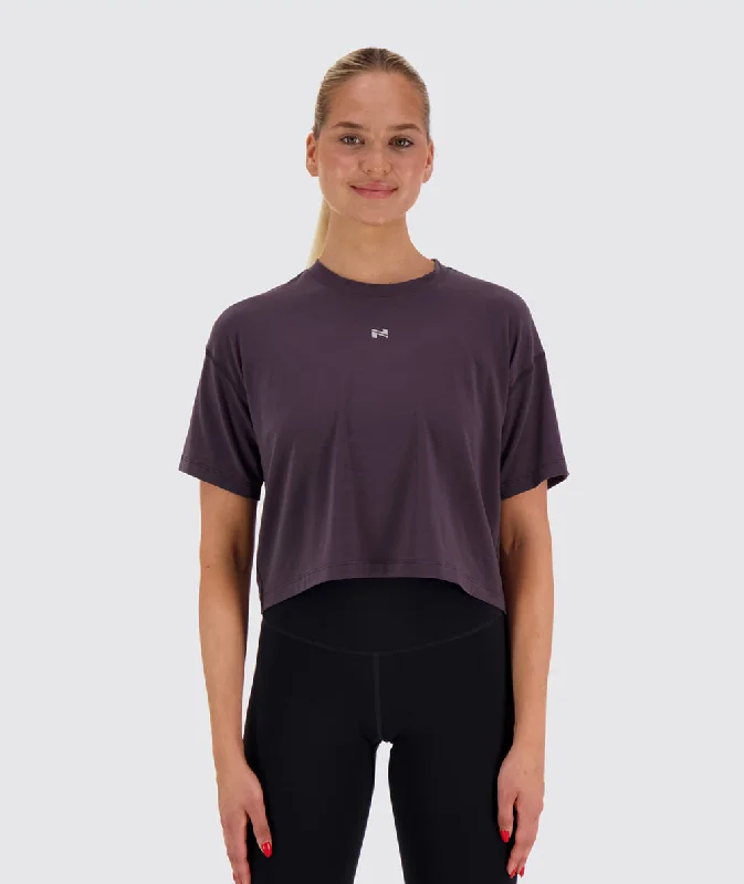 Women's Oversized Crop Tee Dynamic Women's Moto