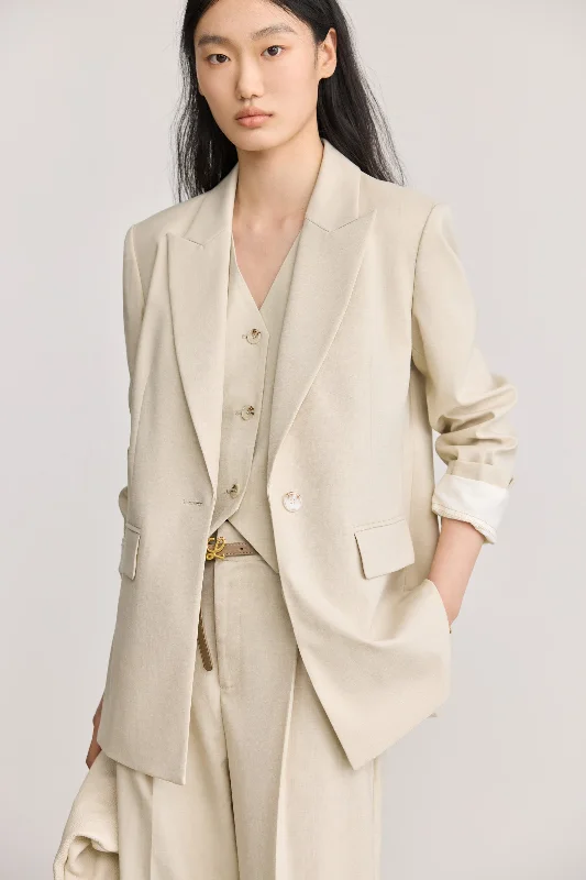 LILY Old Money Luxe Office Blazer Sleek Women's 