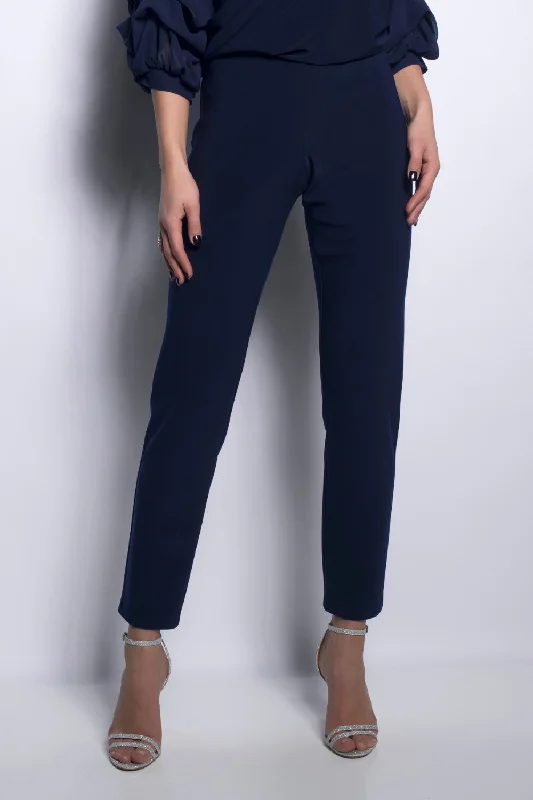 Frank Lyman Pant 209027-MID Midnight Feminine Women's Soft 
