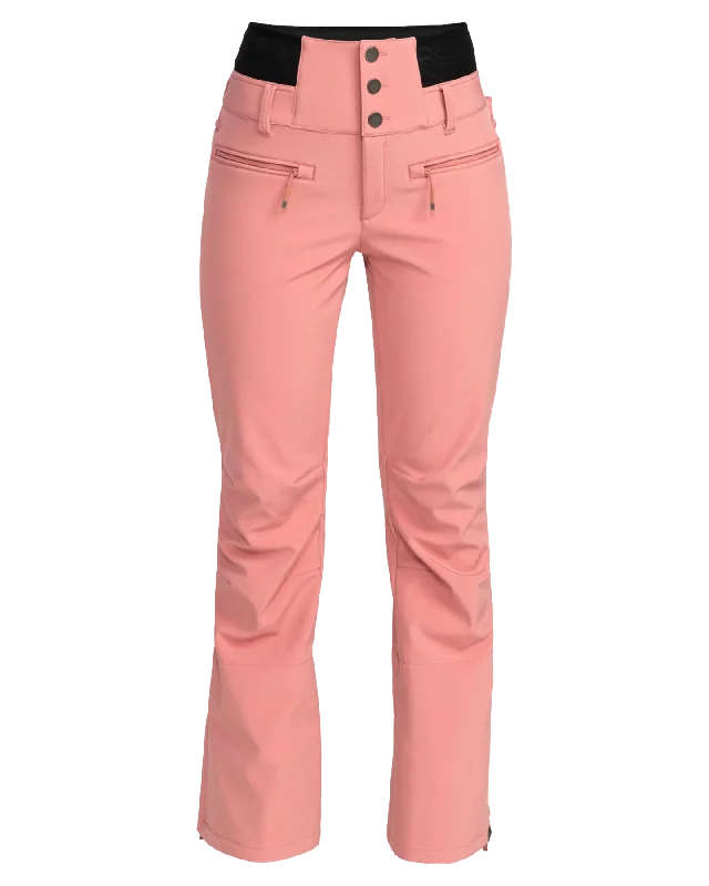 Roxy Women's Rising High Technical Snow Pants - Dusty Rose