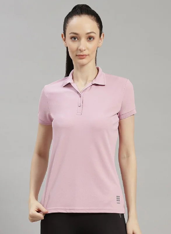 Women Purple Solid T-Shirt Youthful Women's Anime - inspired