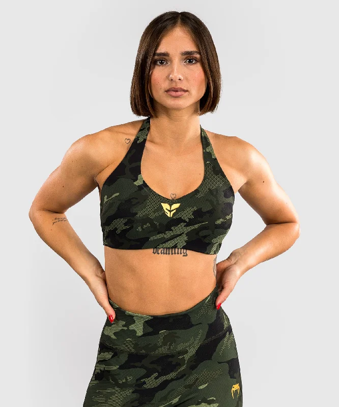 Venum x Sophia Rose Women's Sports Bra - Forest Camo Dapper Women's 1920S