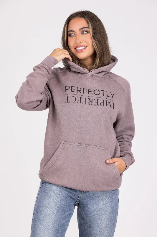 Perfectly Imperfect Women's Graphic  Hoodie *Final Sale* Earthy Women's 