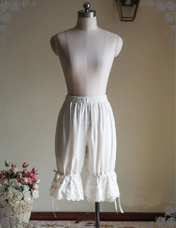 Long Satin Bloomers (2 Colors)