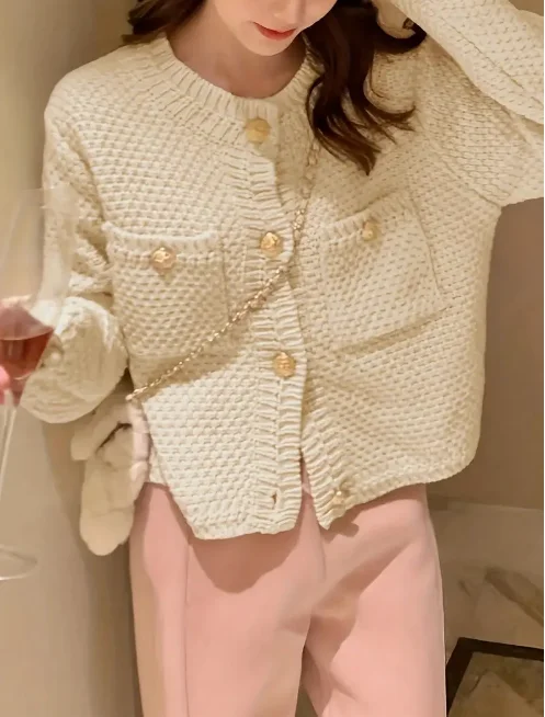 Novalee Cardigan Preppy Women's College