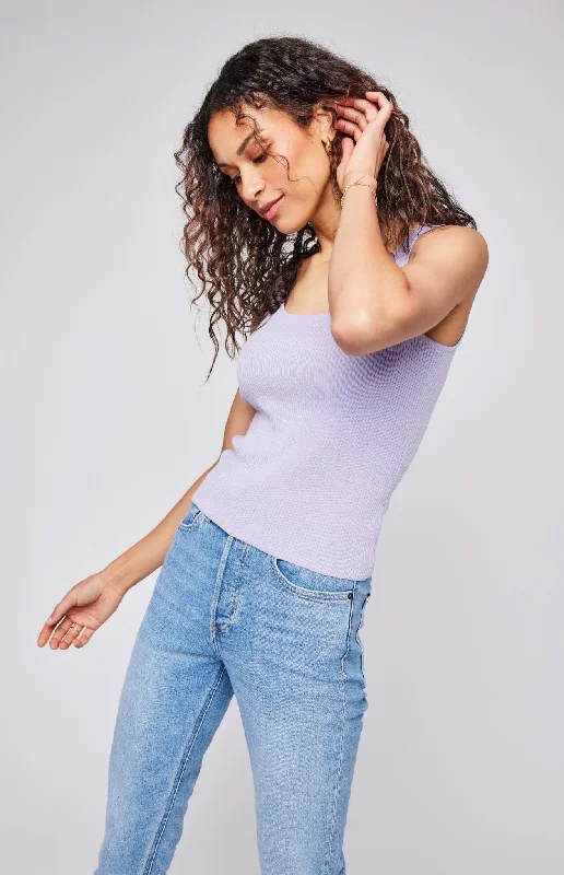 Dorothy Knit Tank Cozy Women's Sherpa - lined