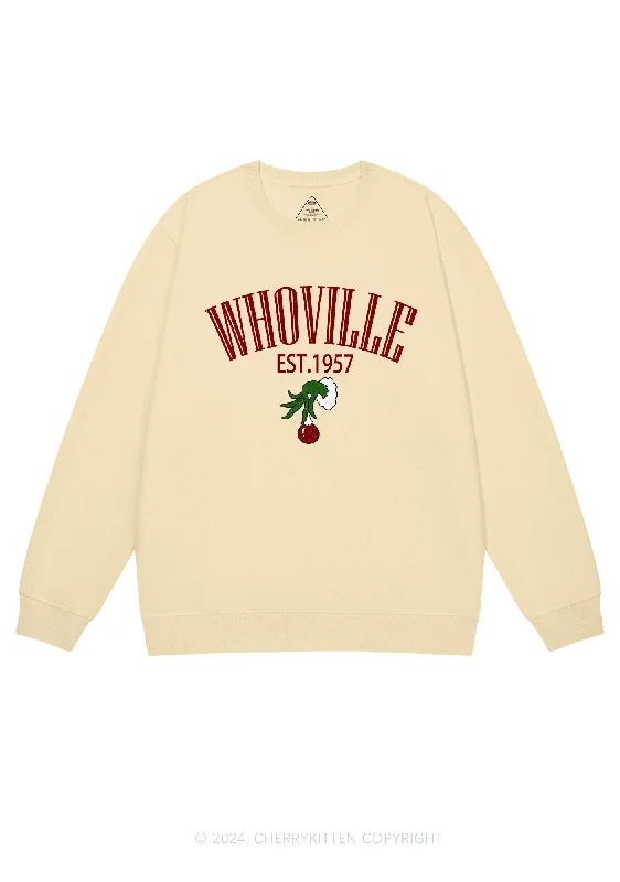 Christmas Whoville Y2K Sweatshirt Cherrykitten