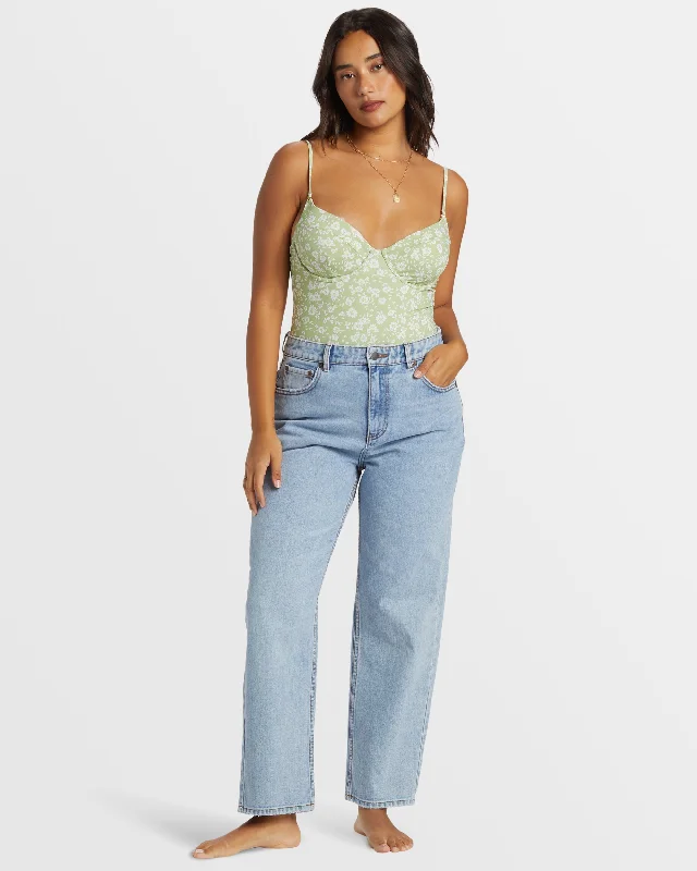 High Tides Straight Leg Denim Pant Relaxed Women's 