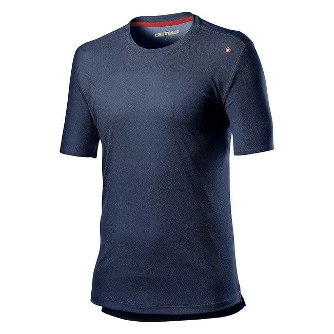 Castelli Tech Tee (Dark Infinity Blue) Disco