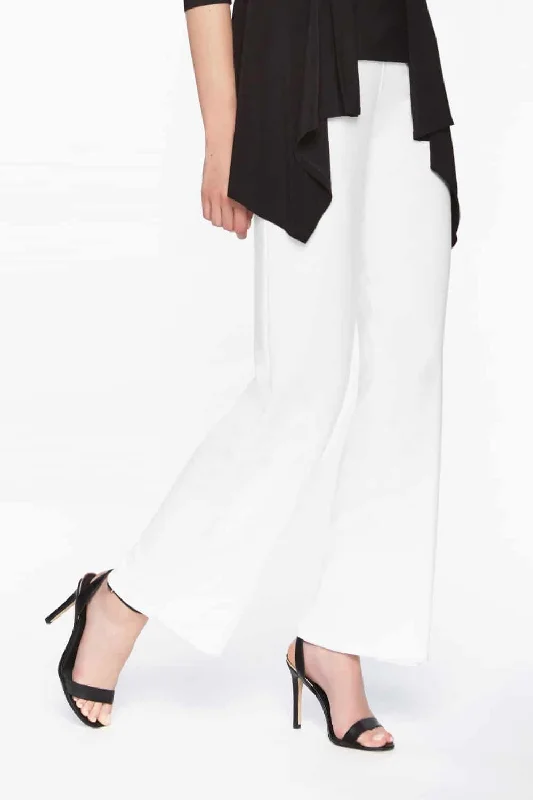 Frank Lyman Pant 038-OW Off White Casual Women's Loose - fitting