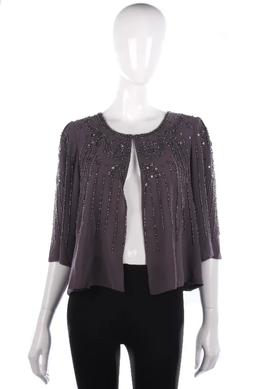 Stunning beaded jacket size M Sophisticated Women's Tailored