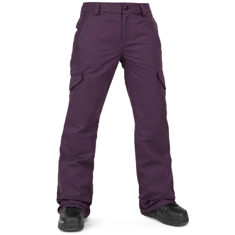 Volcom Womens Bridger Insulated 2024 Snowboard Pants - Blackberry