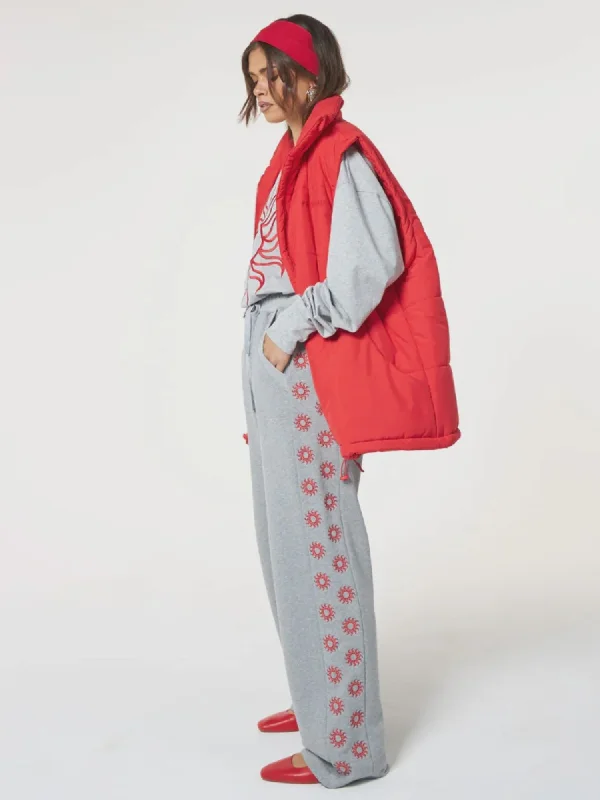 Selena Solstice Trackpants - Grey Marle Elegant Women's 