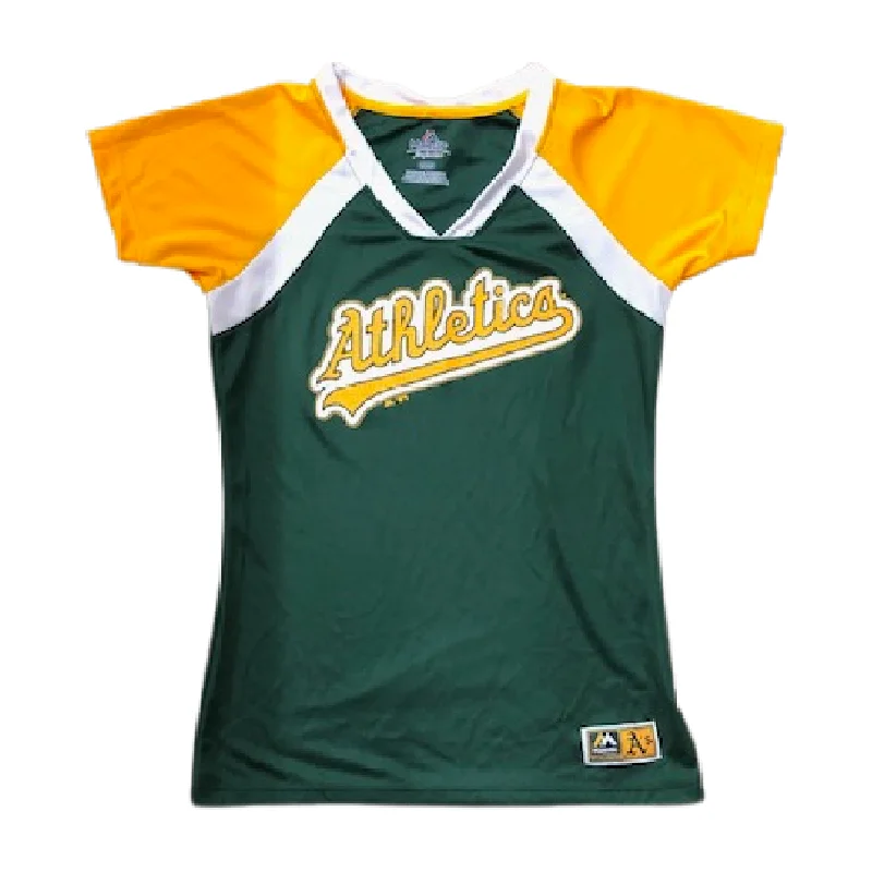 Majestic Oakland A'S Women's Fan Tee Modern Women's Tech