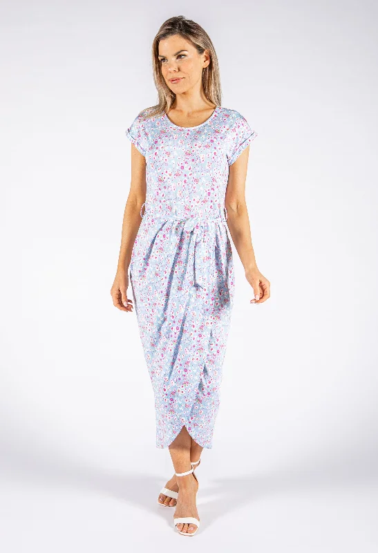 Blossom Tulip Style Dress Trendy Women's Oversized