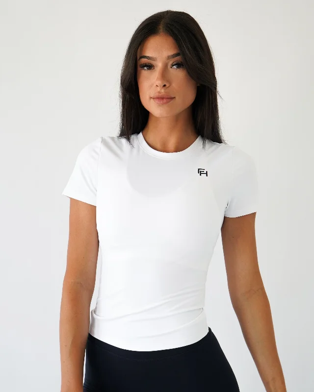 Impact T-Shirt - White Earthy Women's 