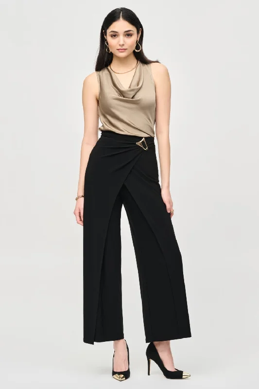 Joseph Ribkoff Pant 243028 Black Dynamic Women's Moto