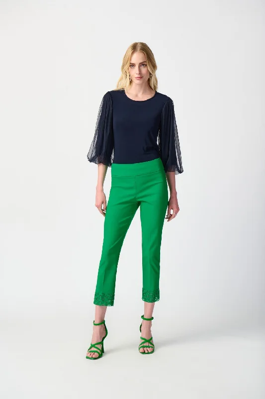 Joseph Ribkoff Pant 241102-IG Island Green* Confident Women's Power
