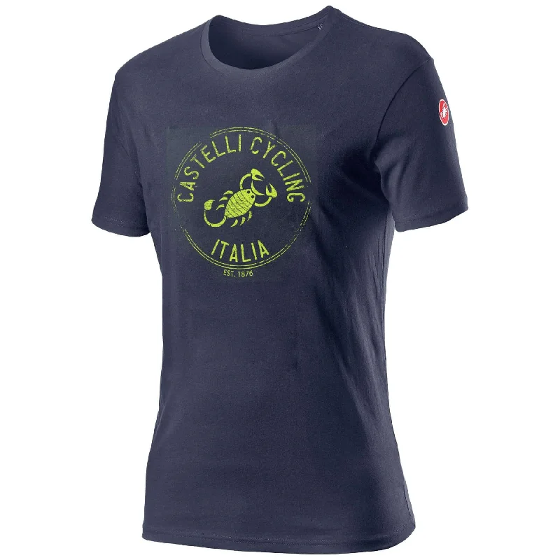 Castelli Armando T-Shirt (Dark Steel Blue) Country