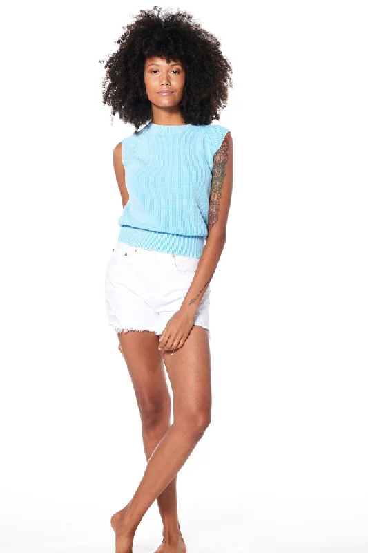Beau Sweater Vest // Sea Mineral Wash ~ NO RETURNS Polished Women's Silk