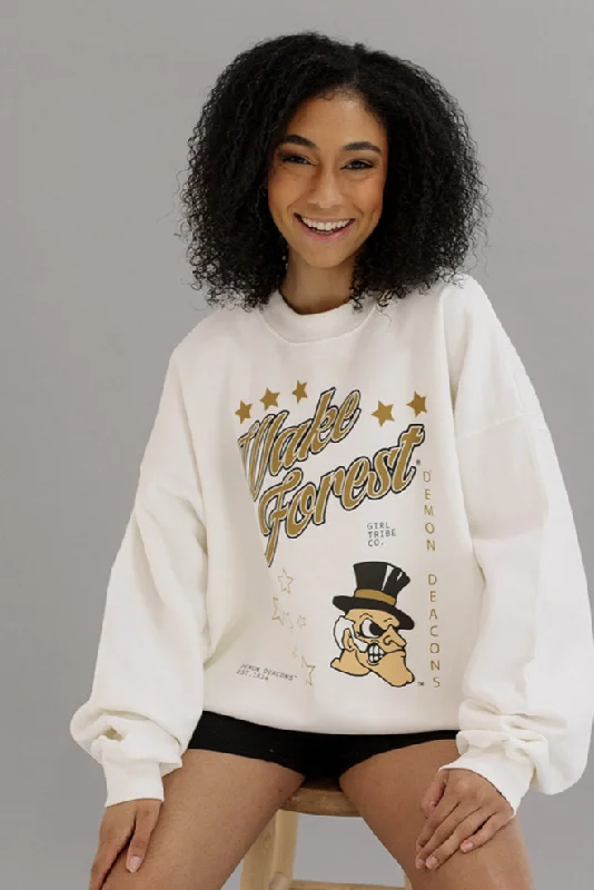 Wake Forest University: Go Wake Forest Sweatshirt Confident Women's High - fashion