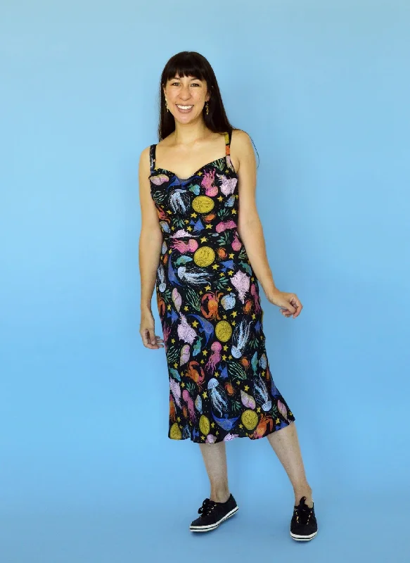 Nina Lee Alameda Slip Dress and Skirt Disco