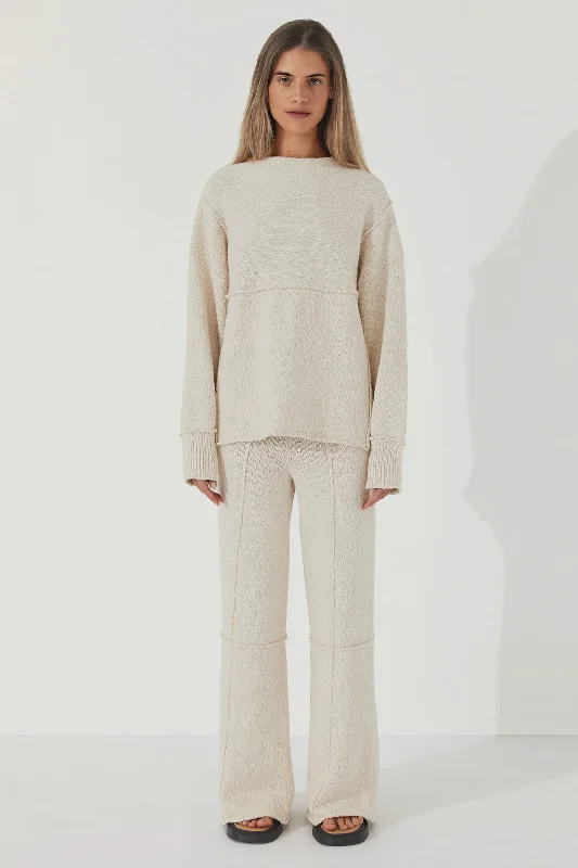Stone Organic Cotton Knit Pant Practical Women's Quick - dry