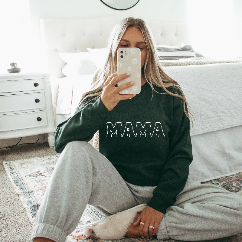 Simple Mama Sweatshirt *UNISEX FIT* Unique Women's Upcycled