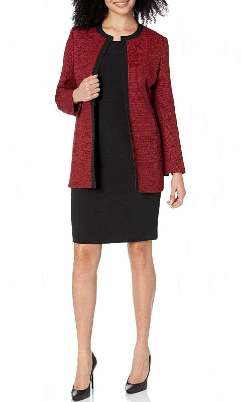 Le Suit 50040327 - Two-Piece Sleeveless Short Dress With Jacket Refined Women's 
