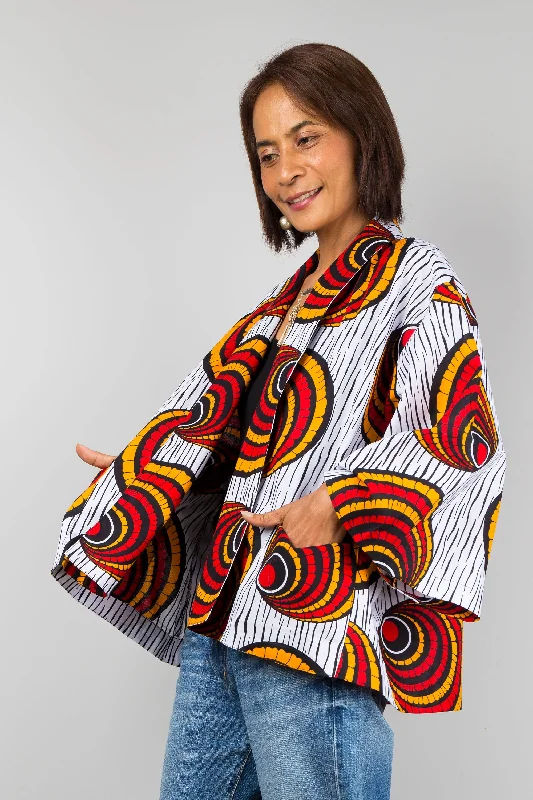 Ankara kimono jacket