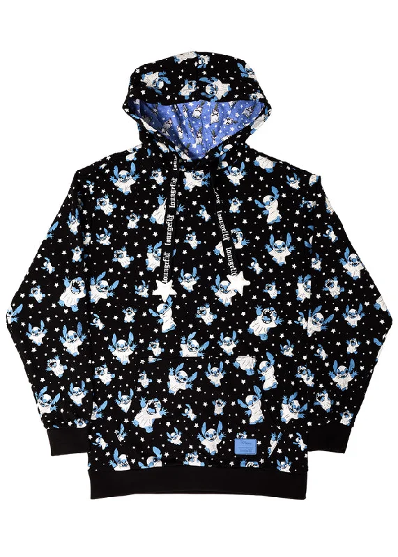 Disney Stitch Ghost AOP Unisex Hoodie Vacation