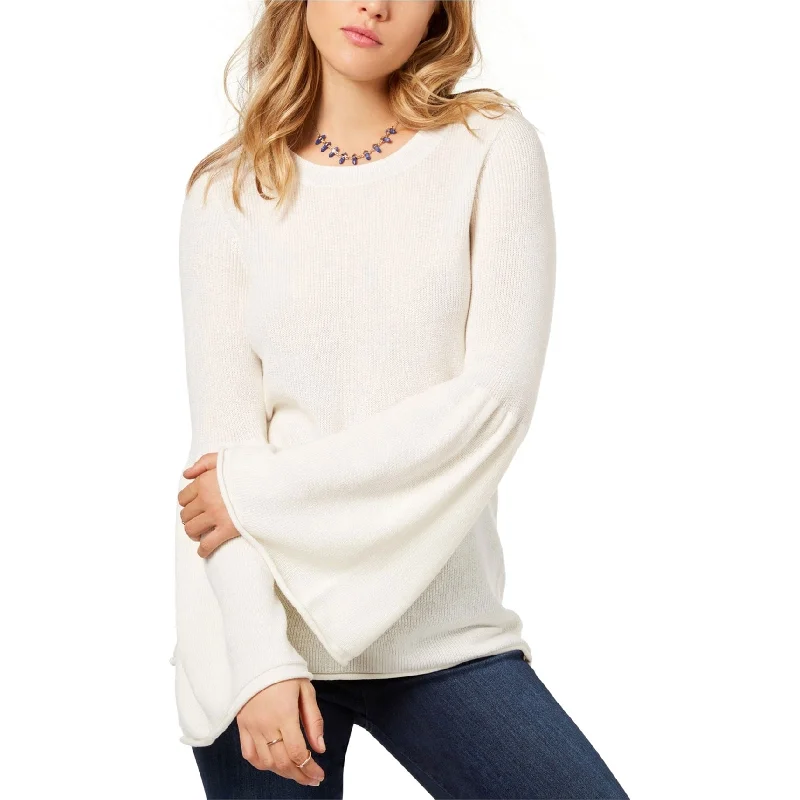 Kensie Womens Bell Sleeve Pullover Sweater Sleek Women's 