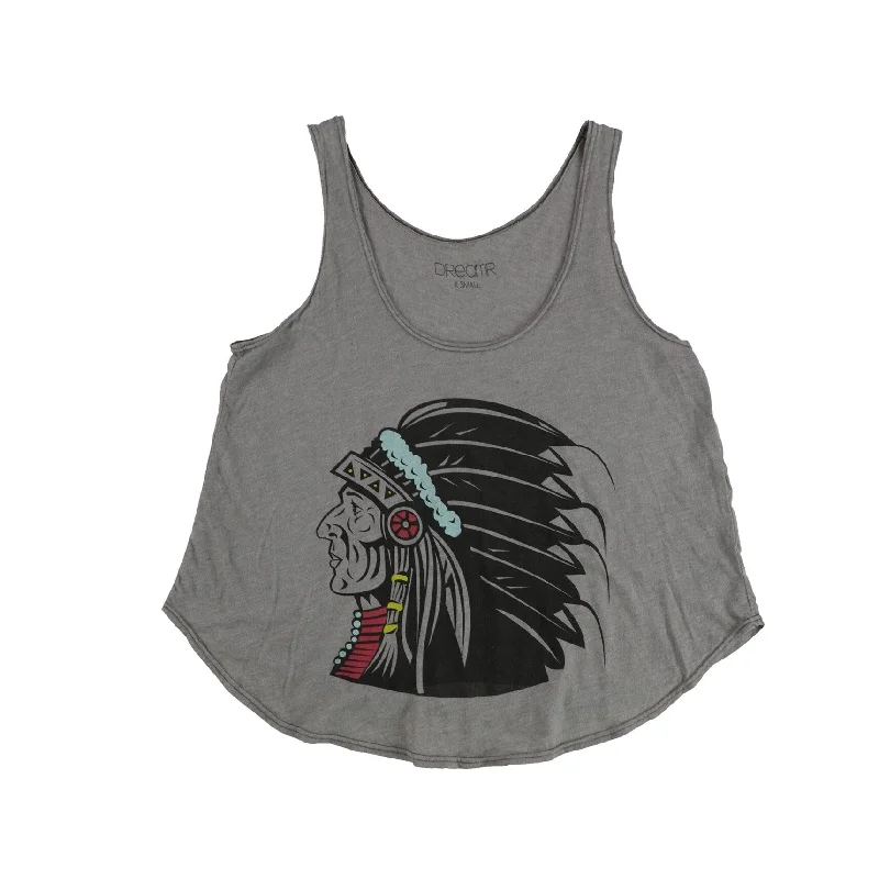 Dreamr Womens Native American Tank Top Confident Women's High - fashion